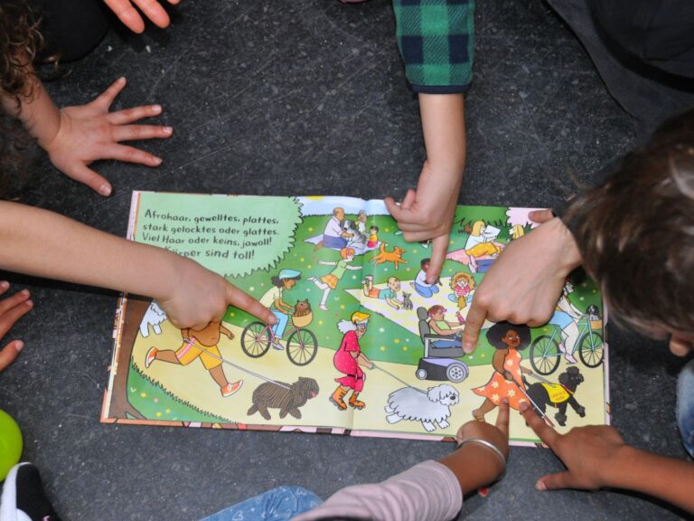 Wir vermitteln den Kindern, dass Unterschiede eine wertvolle Bereicherung sind.